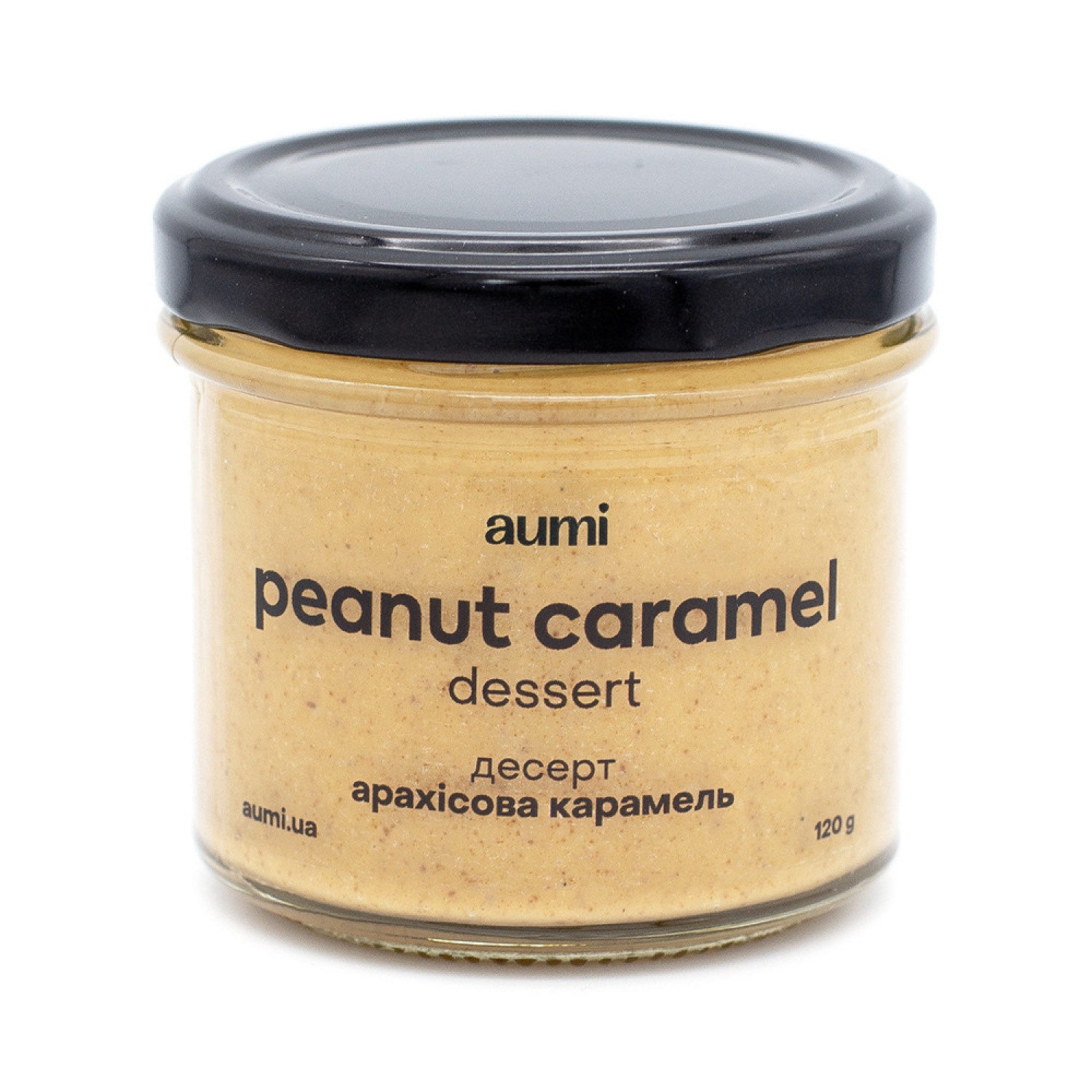 Купить Десерт "Peanut caramel" арахисовый 120 г (c кокосовым сахаром) Aumi